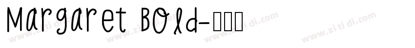 Margaret Bold字体转换